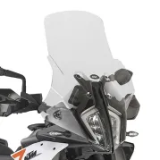 Windschild transparent, > 305 x 510 mm (HxB) - für versch. KTM Modelle, s. unten, ABE in Vorb.