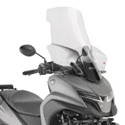Windschild transparent, 730x590 mm (HxB), für Yamaha Tricity 125 (25-26), ABE in Vorb.