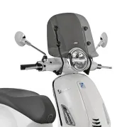 Windschild getönt, 285 mm hoch, 455 mm breit, für Piaggio Vespa Primavera 50-125-150 (14-26)
