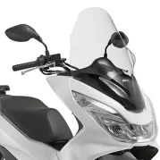 Pare-brise transparent, hauteur 630 mm, largeur 435 mm