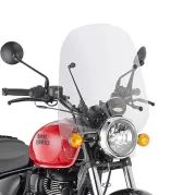 Spezifisches Windschild transparent, 450 x 510 mm Royal Enfield Meteor 350 (21-26), ABE 38665