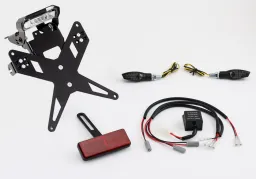 Komplett-Set Plug and Play Kennzeichenhalter mit 2 LED-Blinkern