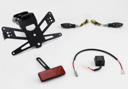 Komplett-Set Plug and Play Kennzeichenhalter mit 2 LED-Blinkern